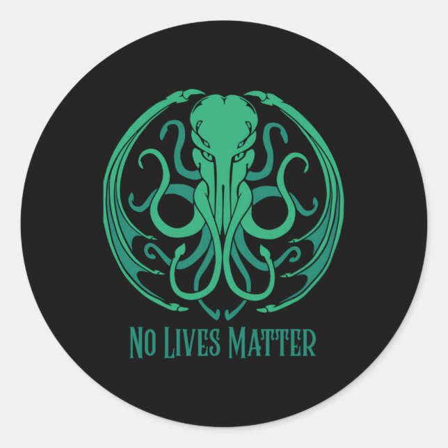Adesivo No Lives Cthulhu Sticker (Frente)