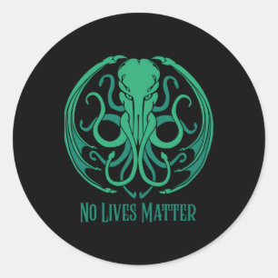 Adesivo No Lives Cthulhu Sticker