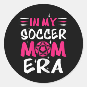 Adesivo No Meu Futebol, Mãe Era Retro Soccer Mães Teares
