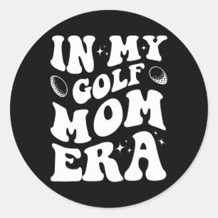 Adesivo No Meu Golfe A Era Da Mãe Mostra Golfe Engraçado A