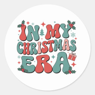 Adesivo No Meu Natal Era Um Natal Fofo e Descolado