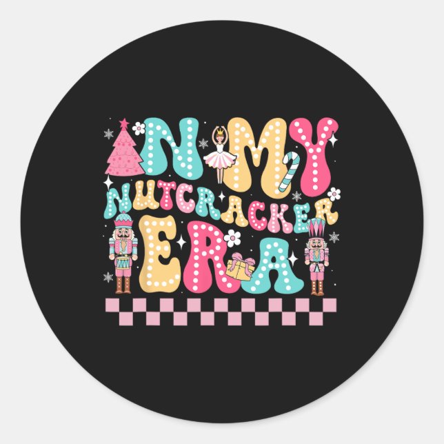 Adesivo No Meu Quebra-Nozes Era Nutcracker Squad Gi Natal (Frente)