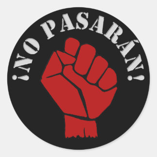ADESIVO NO PASARAN