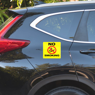 Adesivo No Smoking Custom-Cut Vinyl Sticker