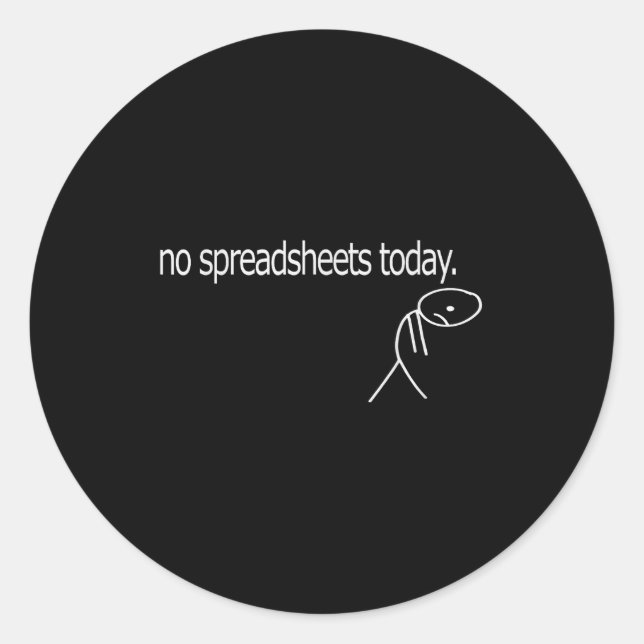 Adesivo No Spreadsheets Today Accounting Spreadsheets Acco (Frente)