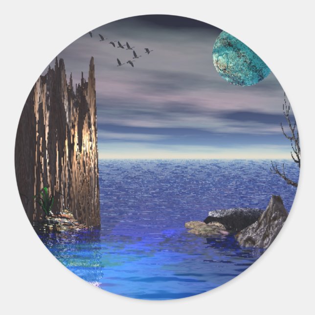 Adesivo No topo do mundo (Frente)