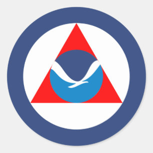 Adesivo Noaa, os Estados Unidos