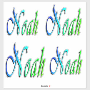 Adesivo Noah Colorful Names,