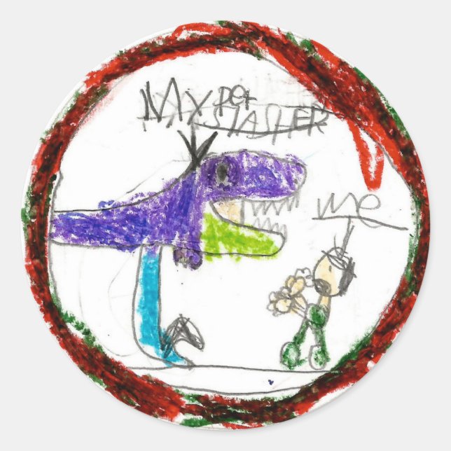 Adesivo Noah: Round Sticker (Frente)