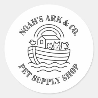 Adesivo Noah's Ark and Co. Pet Supply Shop