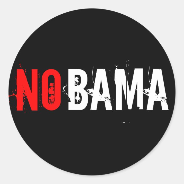 ADESIVO NOBAMA STICKER (Frente)