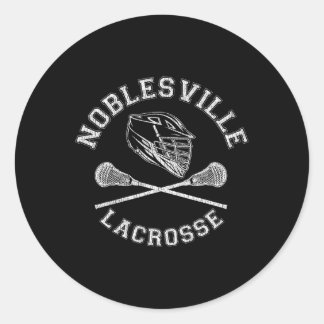 Adesivo Noblesville Lacrosse Vintage Vintage - Lâmpada Ret