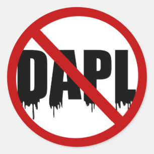 Adesivo #NoDAPL