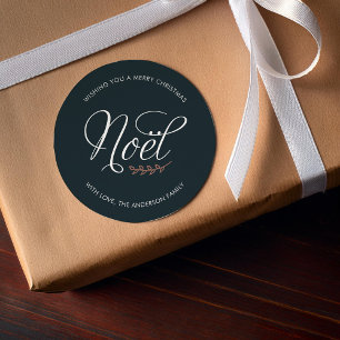 Adesivo NOEL Feliz Natal Personalizado