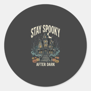 Adesivo Noite da Casa Assombrada de Halloween