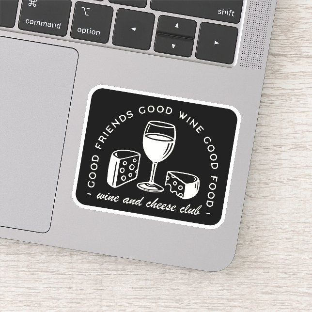 Adesivo Noite da festa do vinho e do queijo (Detalhe)