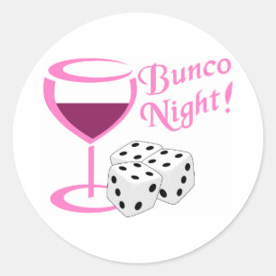 Adesivo Noite de Bunco