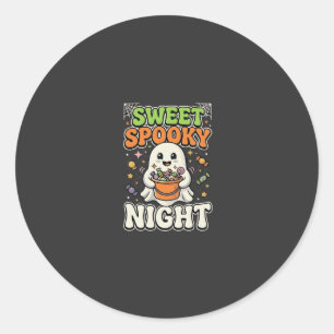 Adesivo Noite de Caça de Doces de Halloween