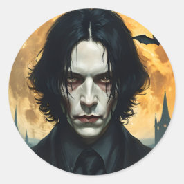 Adesivo Noite de Halloween - Ascensão de vampiro