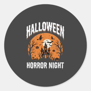 Adesivo Noite de Terror do Halloween Castelo Assombrado Vi