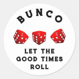 Adesivo Noite do Jogo Bunco