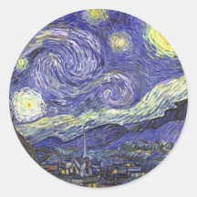 Noite Estrelada por Vincent van Gogh