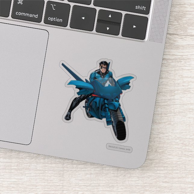 Adesivo Noite na bicicleta (Detalhe)