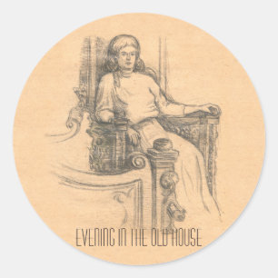 Adesivo Noite na velha casa