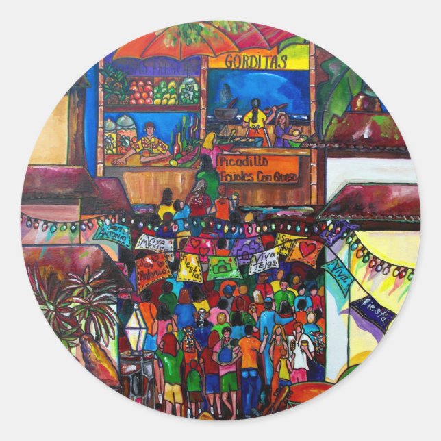 Adesivo Noite no velho San Antonio Sticker (Frente)