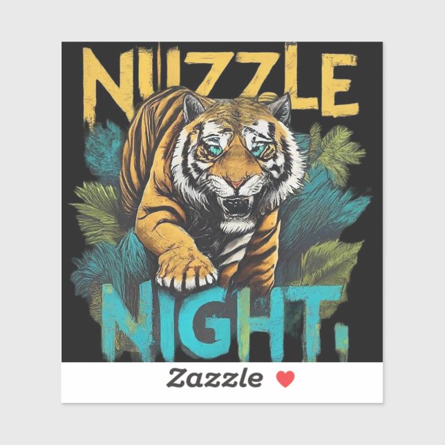 Adesivo Noite Nuzzle (Folha)