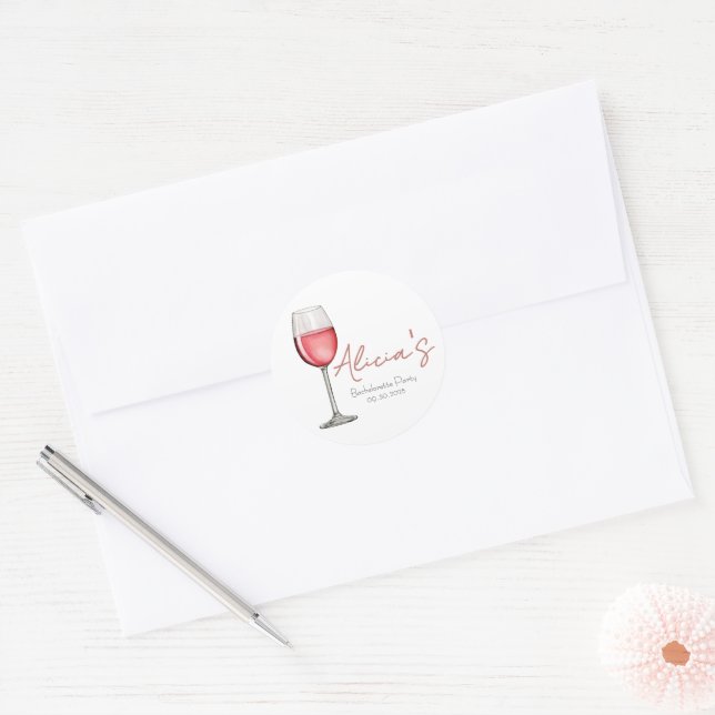 Adesivo Noiva Antes dos Votos Festa de Solteira / Festa de (Envelope)