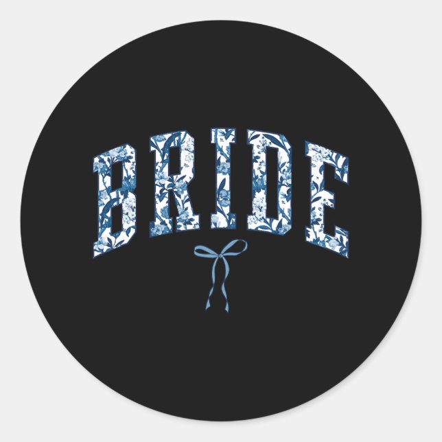 Adesivo Noiva Chinesa Floral Toile De Jouy Coquete Laço (Frente)