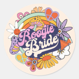 Adesivo Noiva da Boogie Groovy dos Anos 70 ID929