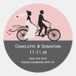 Adesivo Noiva De Bicicleta E Casamento De Bicicletas
