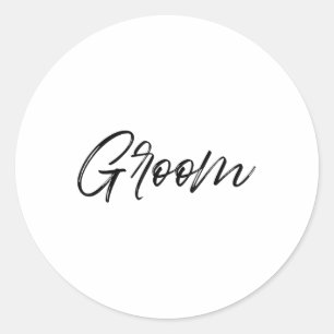 Adesivo Noiva de Correspondência de Groom & Casamento
