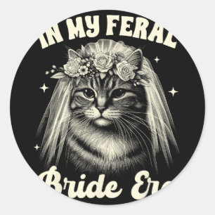 Adesivo Noiva De Ser Cat Mãe Casamento De Brida De Gato Em