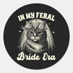 Adesivo Noiva De Ser Cat Mãe Casamento De Brida De Gato Em