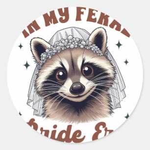 Adesivo Noiva De Ser Noiva De Bachelorette Racoon Na Minha