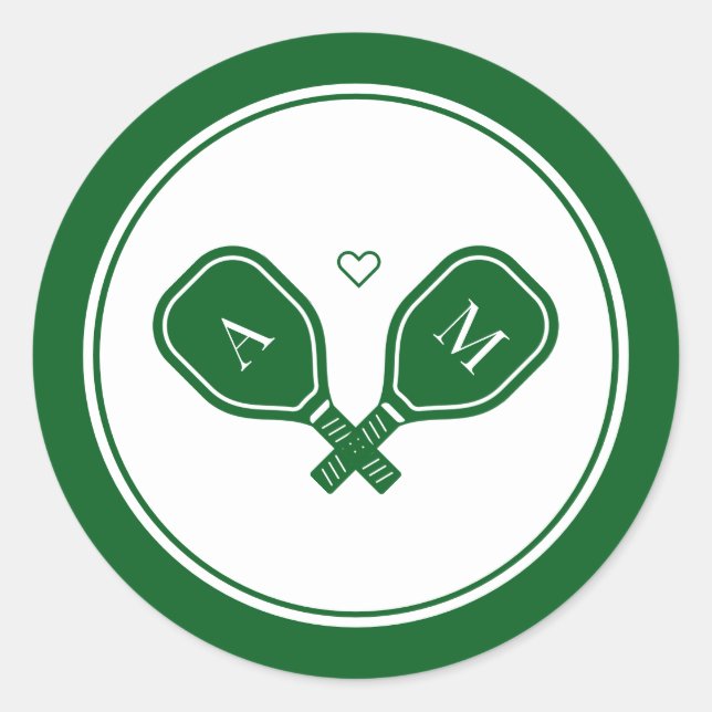 Adesivo Noiva do Pickleball (Frente)