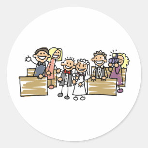 Adesivo Noiva E Almoço Casam-Se