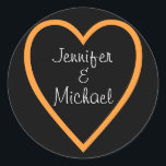 Adesivo Noiva e grupo (personalizável)<br><div class="desc">Um adesivo de excelente para um chá de casamento,  festa de noivado ou presente.</div>