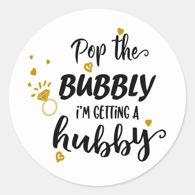 Adesivo Noiva Engraçado Sra. Chá de panela Casado Noivado (Frente)