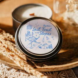 Adesivo Noiva Esquiar Último Brinde nas Pistas