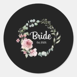 Adesivo Noiva Est. 2025 Bridal Wedding Matching Gifts Woma