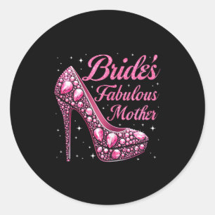 Adesivo Noiva fabulosa da mãe dia feliz de casamento casad