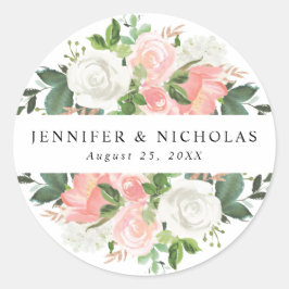 Adesivo Noiva Floral Primavera | Casamento