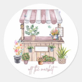 Adesivo Noiva fora do mercado Design | Cute Girly Market