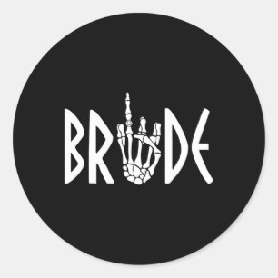 Adesivo Noiva Groom Skeleton Gothic Wedding Noivado Hal