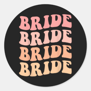 Adesivo Noiva I Do Crew Retro Casamento Noiva Bachelorette