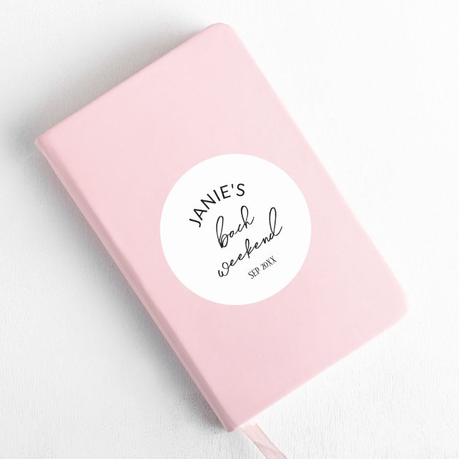 Adesivo Noiva Moderna/Despedida de Solteira (Criador carregado)